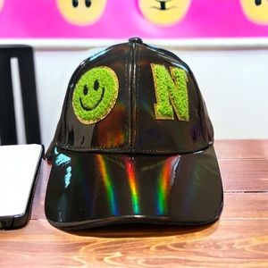 Black Holographic Baseball Cap